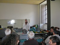 Atelier conférence sur l'alimentation et les jus de légumes