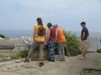 Roscoff et son point de vue au-dessus de la ville